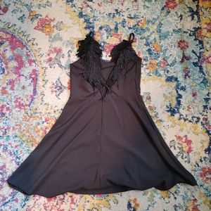 Black dress with Angel wings
